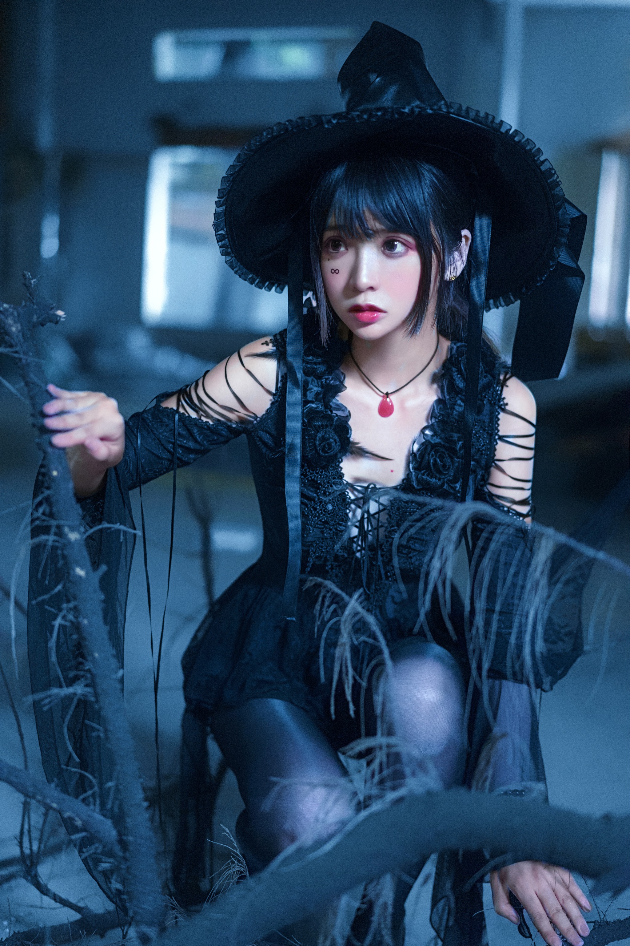 图片[1]-疯猫ss – NO.044 魔女 [27P]-XikXak